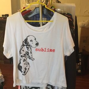 Vintage sublime crop top! Rare!